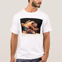 Art parody T-shirt. Mixed Martial Art