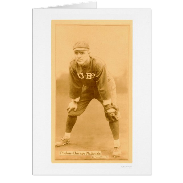 Art Phelan Chicago Cubs Baseball 1914 (Front)
