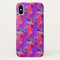 Art pink, blue, red texture background