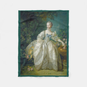 Art Portrait fleece blankets