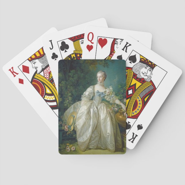 Art Portrait playing cards (Back)
