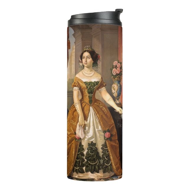 Art Portrait tumbler (Rotated Left)