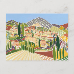 Art Postcard: The Old Town, Vaison La Romaine Postcard