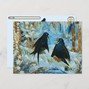 Art Postcard - Winter by Michalina Janoszanka