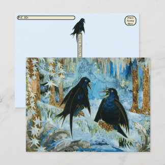 Art Postcard - Winter by Michalina Janoszanka