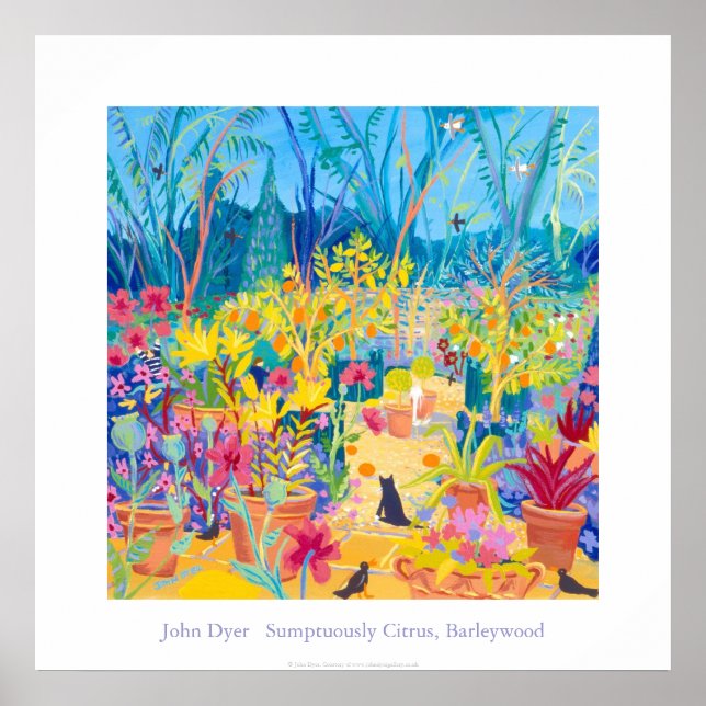 Art Poster: Alan Titchmarsh Barleywood Garden. Poster (Front)