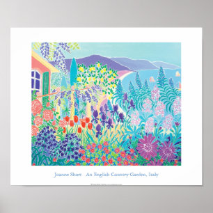 Art Poster: An English Country Garden, Italy Poster