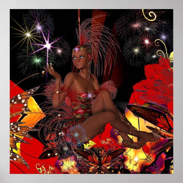 Art Poster Celebration Showgirl (Front)