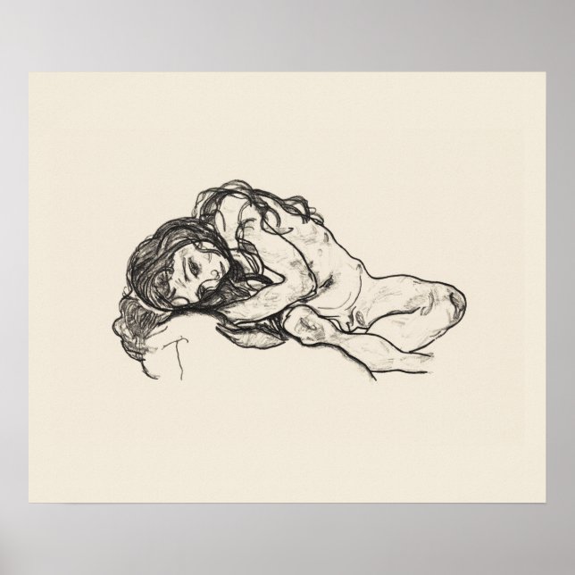 ART POSTER: EGON SCHIELE: GIRL 1918 POSTER (Front)