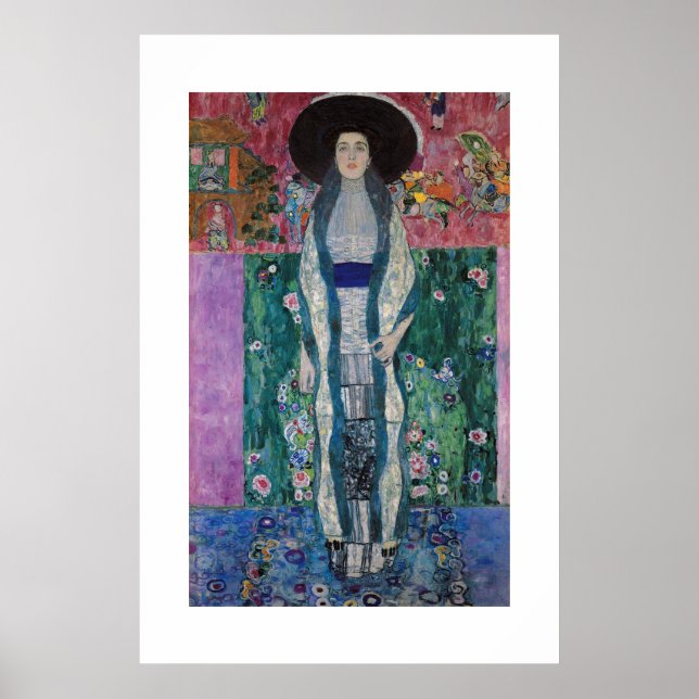 ART POSTER : GUSTAV KLIMT : ADELE BLOCH-BAUER 1912 (Front)