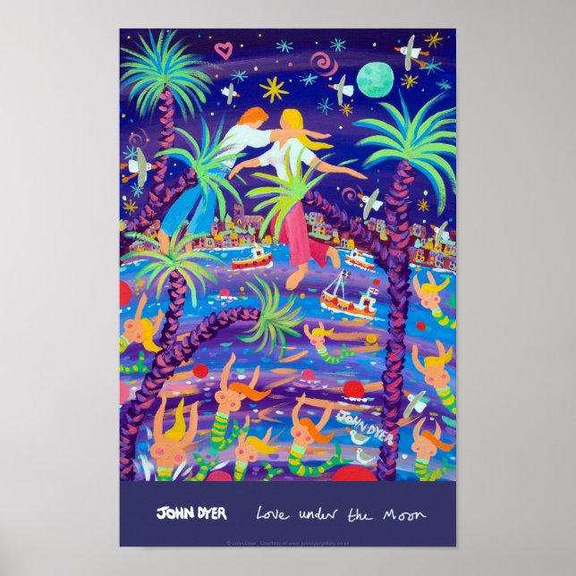 Art Poster: Love under the Moon Poster (Front)