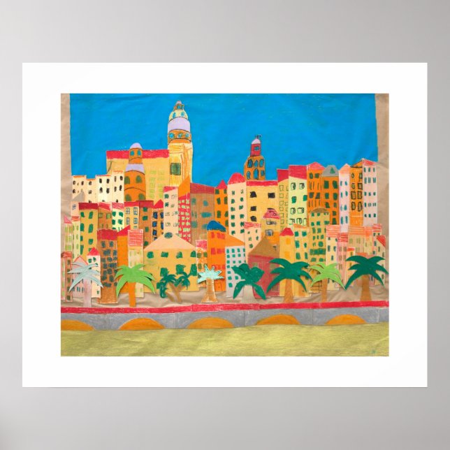 Art Poster: Menton Poster (Front)