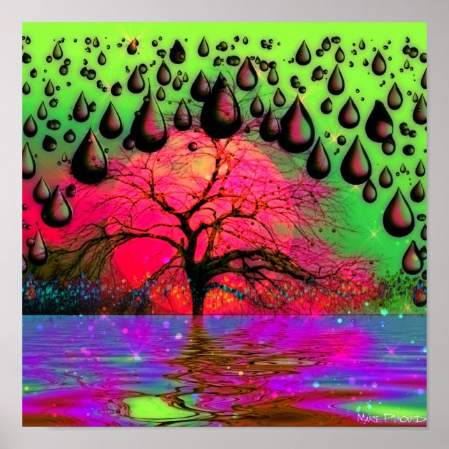 Art Poster "Psychedelic" (Front)
