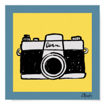 art poster square 8x8