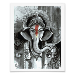 Art Print- Aashirwad Ganesha Photo Print