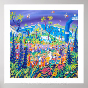Art Print: Everyone's a Winner, Tresco Marathon Poster