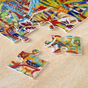 Art Puzzle: John Dyer - The Eden Project Jigsaw Puzzle