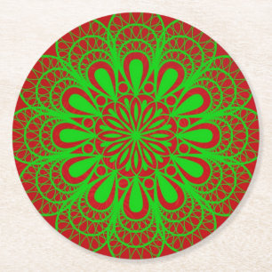 Art  round paper coaster