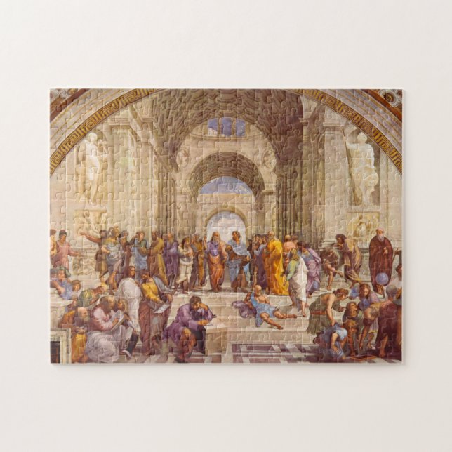 Art School Athens Greece. Jigsaw Puzzle (Horizontal)