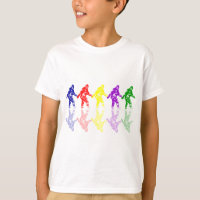 ART SCHOOL SQUATCH - Colourful Bigfoot Logo