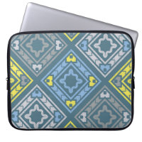 Art seamless pattern. Folk motif. Vintage geometri