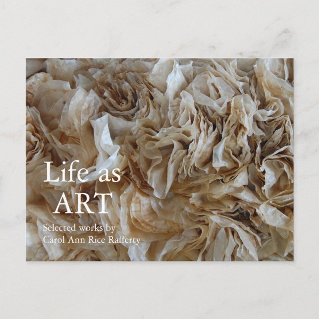 Art Show Invitation Postcard (Front)