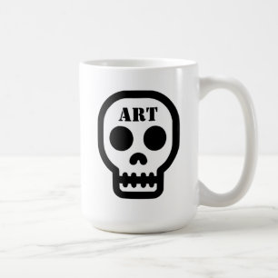 Art Skull Classic Coffee Mug