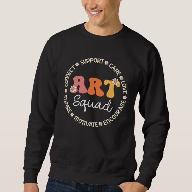 Art Squad Appreciation Week Back to School Sweatshirt (Front)