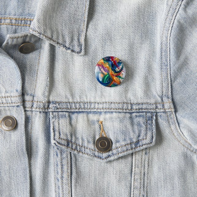 Art & Style 3 Cm Round Badge (In Situ)