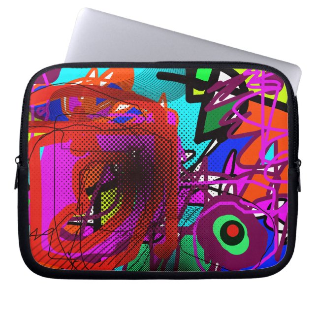 Art style laptop sleeve (Front)