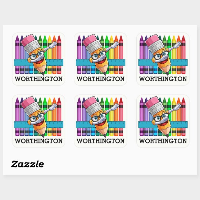 Art Supplies STICKER (Sheet)