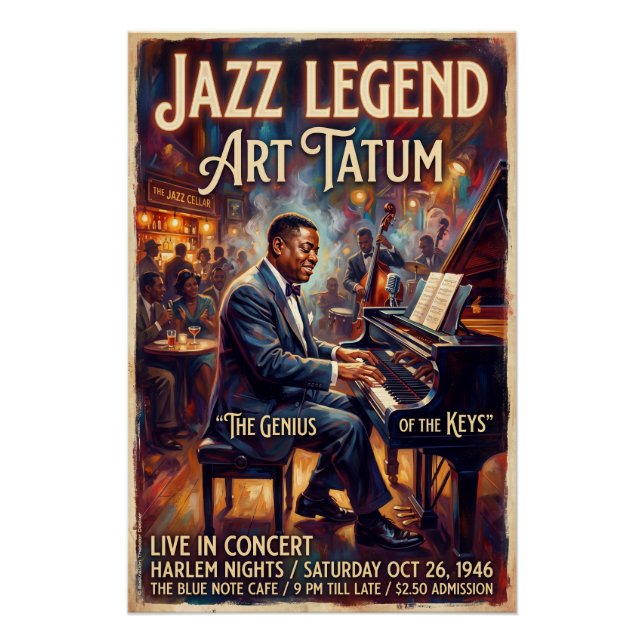 Art Tatum  Poster (Front)