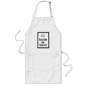Art Teacher Apron - Keep Calm and Teach Art