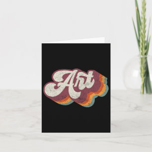 Art Teacher Back To School Card