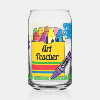 Art Teacher Can Glass
