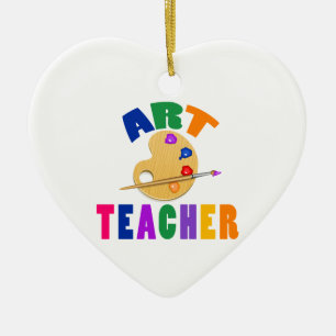 Art Teacher Ceramic Ornament