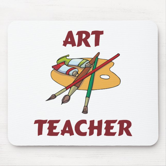 Art Teacher Mousepad (Front)