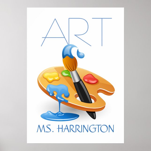 Art Teacher Poster - SRF (Front)