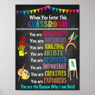 Art Teacher Printable Poster