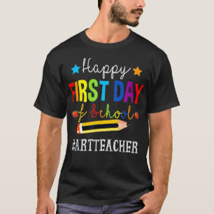 Art Teacher Squad Happy 1st Day Of School Back to T-Shirt