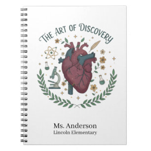 Art Teacher The Creation of Beauty Personalised Notebook