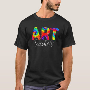 Art Teacher Tie Dye Back To School Appreciation 1 T-Shirt