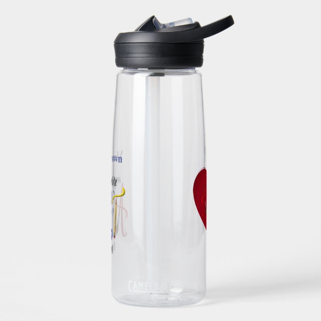 Art Teacher Water Bottle (Left)