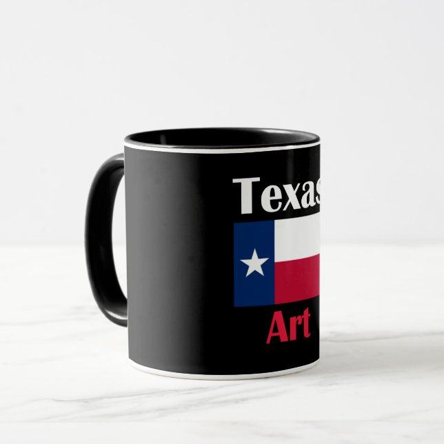 Art Texas Mug (Front Left)