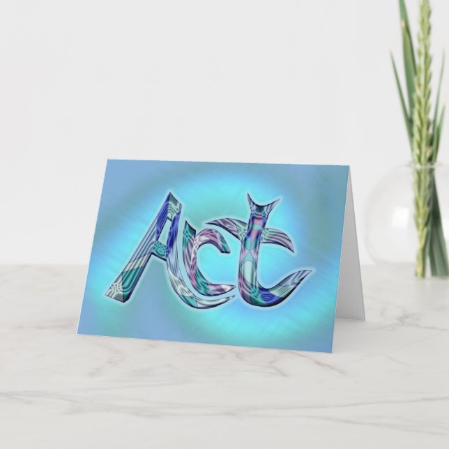 Art the Word  Card (Front)