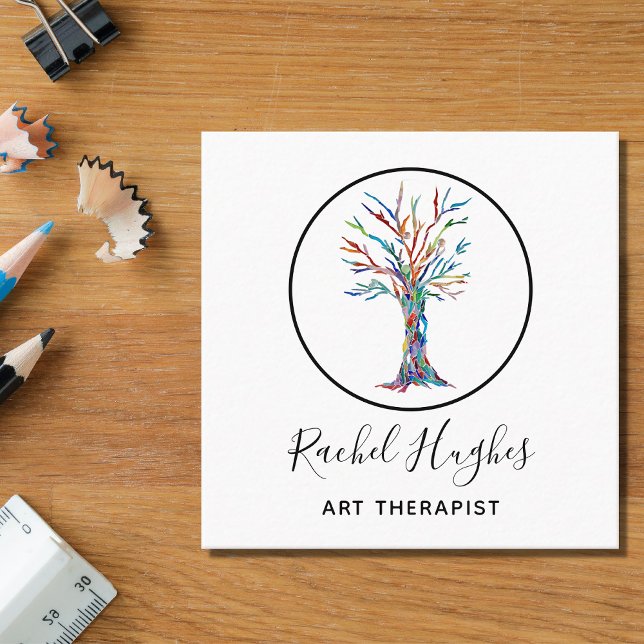 Art Therapist Business Card (Creator Uploaded)