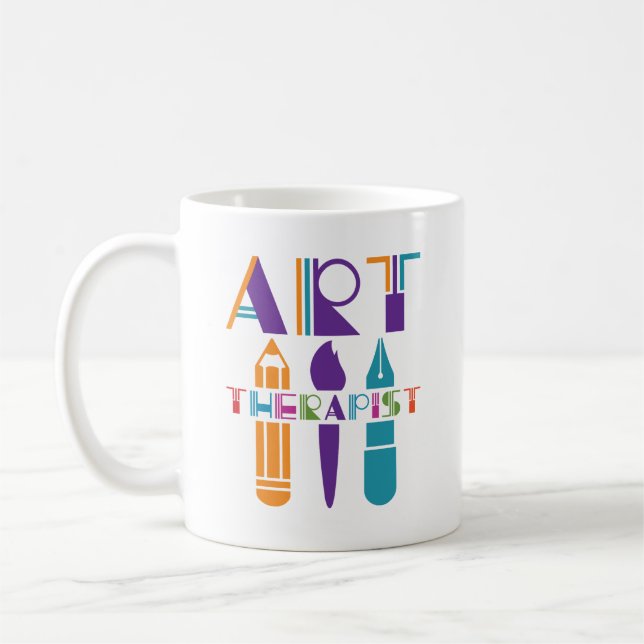 Art Therapist Coffee Mug (Left)