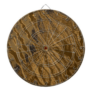 Art tiger fur 3 dartboard