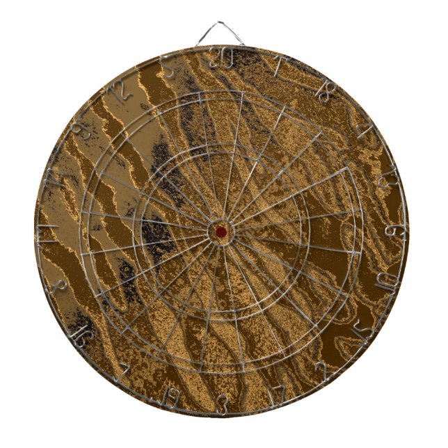 Art tiger fur 3 dartboard (Front)