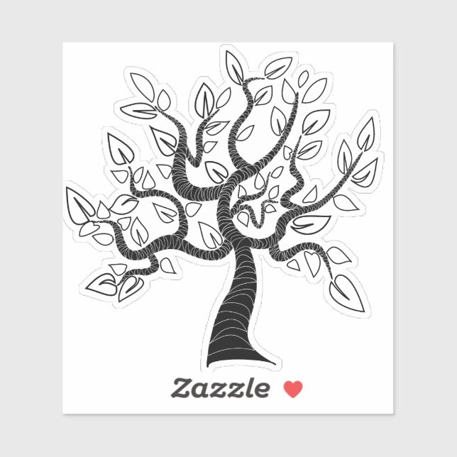 Art Tree Sticker (Sheet)